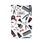 Diár KADERNÍCKY Barber - DESIGN týždenný vreckový 2024 slovenský
