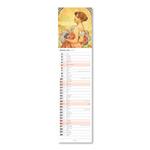 Nástenný kalendár 2022 Kravata - Alfons Mucha