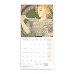 Nástenný poznámkový kalendár 2022 Alfons Mucha
