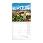 Nástěnný poznámkový kalendář 2024 Praha