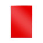 Papierová krabička s vekom typ 2 lepená 150x180 lesklá - červená