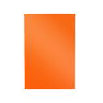 Papierová krabička s vekom typ 2 lepená 205x260 lesklá - oranžová