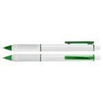 Plastové guličkové pero Kaylab - zelená svetlá