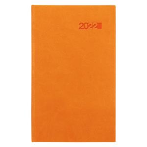 Týždenný diár 2022 Viva vreckový - oranžová
