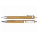 Bambusové guličkové pero Bambusz - svetlé drevo