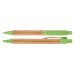 Bambusové guľôčkové pero Panda - zelená