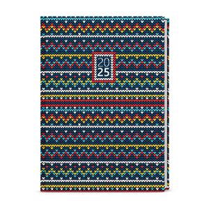 Denný diár 2025 Adam Lamino B6 - pletený