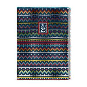 Denný diár 2025 David Lamino A5 - pletený