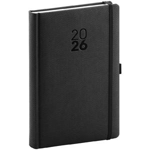 Denný diár 2026 A5 Diamante - čierna