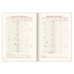 Denný diár 2026 A5 Essenza - čerešňa