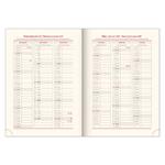 Denný diár 2026 A5 Essenza - čerešňa