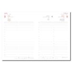 Denný diár 2026 Apple A5 - žltý