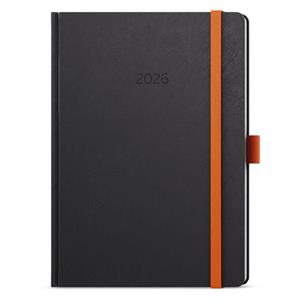 Denný diár 2026 David Nora A5 - oranžová