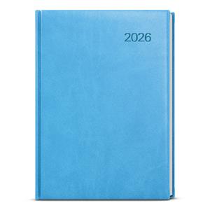 Denný diár 2026 David Vivella A5 - svetlo modrá