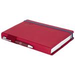 Diár AMOS denný A5 2027 slovenský - červená/modrá gumička