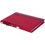 Diár AMOS týždenný A5 2026 - červená/modrá gumička