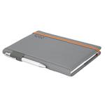 Diár AMOS týždenný A5 2026 - sivá/oranžová gumička