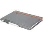 Diár AMOS týždenný špeciál A5 2027 - sivá/oranžová gumička