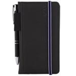 Diár AMOS týždenný vreckový 2027 český - čierna/modrá gumička