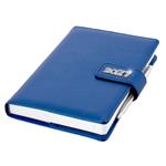 Diár BRILIANT denný B6 2027 polský - modrá