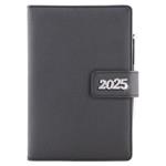 Diár BRILIANT týždenný A5 2025 polský - čierna