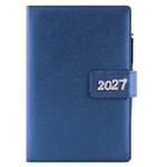 Diár BRILIANT týždenný B6 2027 - modrá