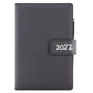 Diár BRILIANT týždenný špeciál A5 2027 - čierna