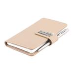 Diár BRILIANT týždenný vreckový 2027 český - zlatá