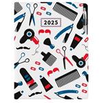Diár DESIGN denný A4 2025 poľský - KADERNÍCKY Barber