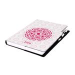 Diár DESIGN denný A4 2026 - Mandala červená