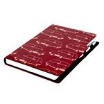 Diár DESIGN denný A4 2027 český - bordová - Maluch