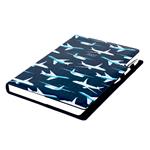 Diár DESIGN denný A4 2027 český - modrá - lietadlá