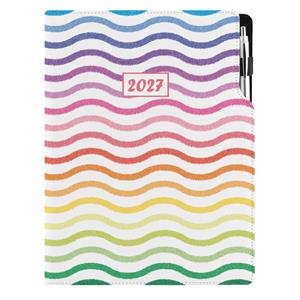 Diár DESIGN denný A4 2027 - Farby