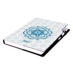 Diár DESIGN denný A4 2027 - Mandala modrá