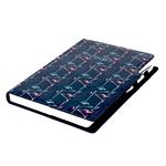 Diár DESIGN denný A4 2027 - modrá - Flamingo