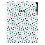 Diár DESIGN denný A4 2027 - Music