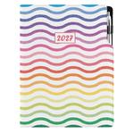 Diár DESIGN denný A4 2027 poľský - Farby