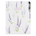 Diár DESIGN denný A4 2027 poľský - Levanduľa