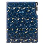 Diár DESIGN denný A4 2027 poľský - modrá - Kaderník