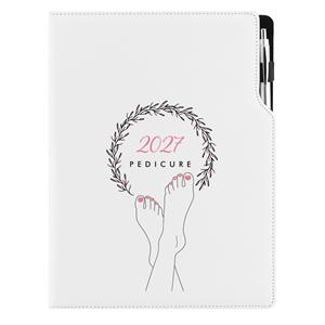 Diár DESIGN denný A4 2027 poľský - Pedikúra