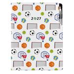 Diár DESIGN denný A4 2027 poľský - Šport