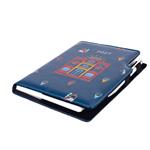 Diár DESIGN denný A5 2027 český - modrá - Hotel