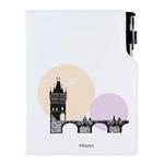 Diár DESIGN denný A5 2027 český - Praha