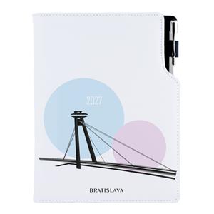 Diár DESIGN denný A5 2027 poľský - Bratislava