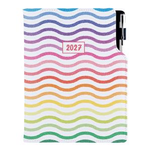 Diár DESIGN denný A5 2027 poľský - Farby