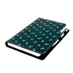 Diár DESIGN denný B6 2025 - zelená - vetvičky