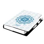 Diár DESIGN denný B6 2027 - Mandala modrá