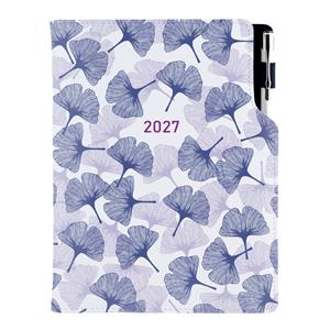 Diár DESIGN denný B6 2027 poľský - Ginkgo
