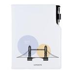 Diár DESIGN denný B6 2027 poľský - Londýn