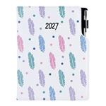 Diár DESIGN denný B6 2027 poľský - Pierka